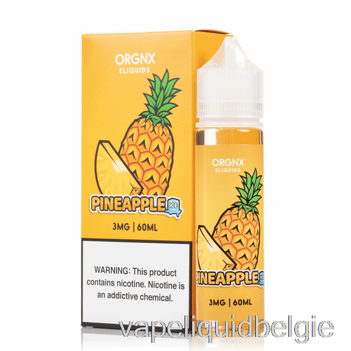 Vape Vloeistof Bevroren Ananas - Orgnx E-vloeistof - 60ml 0mg